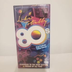 New Sealed. Like Totally 80's - Pop Culture Trivia Game.